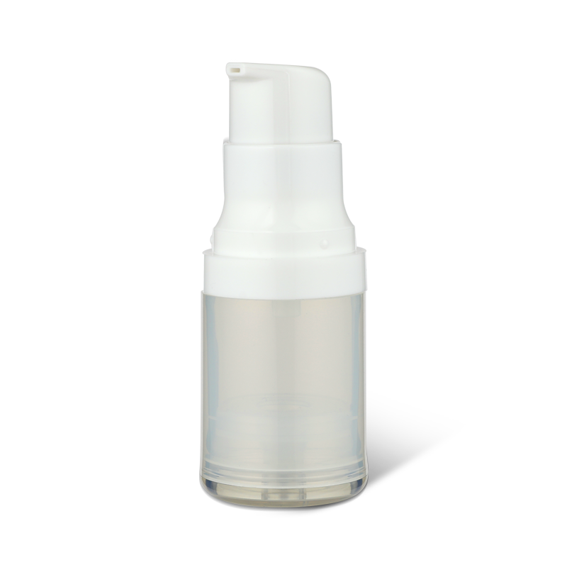 经典圆螺旋真空瓶护肤乳液包装 YH-L002，15ml
